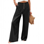 Laia s&auml;&auml;rega p&uuml;ksid naistele k&otilde;rge v&ouml;&ouml;kohaga &uuml;hev&auml;rvilised vabaaja p&uuml;ksid, taskutega n&ouml;&ouml;pp&uuml;ksid M sinine