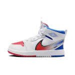 Air Jordan 1 Mid RM EasyOn PS Valge Racer Blue Punane Laste tossud Siren-Red FQ1282-100 35