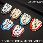 1 tk autokleebis eesmise tagumise pagasiruumi m&auml;rgi embleem VIP MG Skoda Mazda Suzuki logo jaoks GEELA