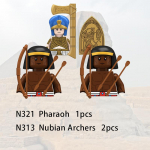 3 tk Keskaegsed Egiptuse S&otilde;durid Ehitusklotsid Loss Kotkar&uuml;&uuml;tlid Figuurid Oda M&otilde;rtsukas Vibu Relvad M&otilde;&otilde;k S&otilde;jaklotsid M&auml;nguasjad