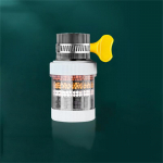 Kolmev&auml;rviline segistifilter Pritsmekindel du&scaron;&scaron; kraaniveefilter K&ouml;&ouml;k veepuhastaja valab vett