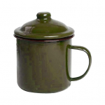 360/500/660ml Piimatops Roostevastane Tervislik Keskkonnas&otilde;bralik Retro veekruus kaanega Majapidamistarbed 8 cm