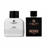 Carlton London Men Edp Gift Set 2 | Men's Activ & Incense Liquid musk Perfume - 100Ml Each | Gift Set For Anniversary Birthday | Combo Pack For Men |