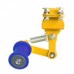 Mootorratta ketiregulaator universaalne ketipinguti rullik Automaatne ketiregulaator mustuseratta, motokrossi, ATV tarvikute jaoks kollane