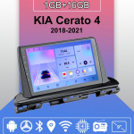 Autoraadio Android Auto Carplay KIA Cerato 4 2018-2021 jaoks Multimeediam&auml;ngija Peaseade Stereo GPS Navigatsioon BT WIFI 1+16GB 1+16GB