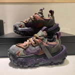 Meeste platvorm segav&auml;rvilised vabaajajalatsid mitmek&uuml;lgsed tossud mees mood jooksujalatsid libisemiskindlad mugavad Zapatillas De Hombre 2024 39 lilla