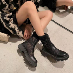 2024 Uus valge hingav v&otilde;rk Lahedad saapad paksu tallaga mitmek&uuml;lgsed suvesaapad &otilde;&otilde;nsad saapad kevad-suvised &otilde;hukesed saapad 39 must