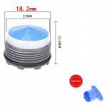 Segisti aeraatorid Vett s&auml;&auml;stev segisti kraani otsik M24 M21 M18 M16 keere Asendatav segisti keermeadapter Vannitoa osad