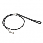 Pet Traction Rihm Faux Pearls Decor P&otilde;genemiskindel kunstnahast Lemmikkoerad Kassid must
