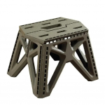 Camping Mini Chair Square Kokkupandav rannatool v&auml;ljas Playa kaasaskantav suure kandev&otilde;imega k&auml;epidemega disain rannatoolid