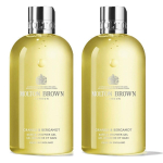 Molton Brown Orange & Bergamot Bath Shower Gel, 2 packs, 300ml beige