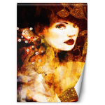 Tapeet Portree kuldne naine 100x140 kuldne