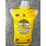 Tai rahvuslik jalgpalli treeninglipp JERSEY CHEER f&auml;nniprindiga Vintage kiire kuivav tank top varrukateta vormiriietus &uuml;mara kaelusega meestele naistele unisex S