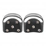 1 paar j&auml;&auml;klambritega jalatseid, 45387 metallist helkurnaastudega M