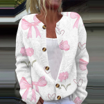 Naiste moodne vibutr&uuml;kiga pikkade varrukatega kootud kardiganist n&ouml;&ouml;biga sulejope L must