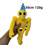 Rainbow Friends pl&uuml;&uuml;sist nukum&auml;nguasjad Pehme t&auml;idisega koomiksim&auml;ng Koletise tegelaskuju pl&uuml;&uuml;sis m&auml;nguasjad lastele