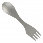 Kolm-&uuml;hes Ti Spork Camping Spoon Fork Cutter Combo v&auml;lilauan&otilde;ud matkamiseks matkamiseks