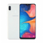 Renoveeritud Samsung Galaxy A20e A202F Kahe SIM-kaardiga Android 13.0MP 5.8'' 32GB 3GB RAM Mobiiltelefon &Uuml;he SIM-kaardi/Kahe SIM-kaardi toega No charger valge