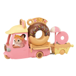 Sylvanian Families Yuenchi Delicious Donut ST M&auml;rgisega Vanused M&auml;nguasi Nukumaja Sylvanian Families EPOCH Omiseya-san [Kohaletoimetamine! Universaal] Mi-93 3+ brown