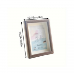 1 tk puidust kolmem&otilde;&otilde;tmeline &otilde;&otilde;nes pildiraam DIY k&auml;sitsi valmistatud kuivatatud lilledega pildiraam &otilde;&otilde;nes inspireeriv pildiraam loominguline kalligraafia laud Pack of 1