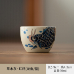 Draakonikala Teeserviis Kontor Keraamiline Kung Fu Teeserviis Raudne Guanyin Pu'er Kolme Talendi Kauss Kaane ja Alustassiga Hiina Teetseremoonia Tarvikud