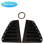 2 TK Auto Tagaklaasi Katte Trimm Volkswagen VW Golf 7 MK7 7.5 GTI GTD R R-Line 2013-2020 Aknakatte K&uuml;lgventilatsiooni Trimm