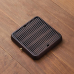 Kaasaskantav bambusest teealus kohvi- ja teet&ouml;&ouml;riistad Puidust kandik majapidamises kasutatav dekoratiivne kandik k&ouml;&ouml;gi serveerimisalus 25 cm bambusest kandik