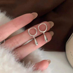 Prantsuse stiilis veetilga ripatsiga k&otilde;rvar&otilde;ngad - Lihtsad, mitmek&uuml;lgsed, stiilsed igap&auml;evaseks kandmiseks Teardrop Earrings