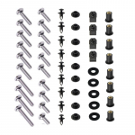 Mootorratta voolundikruvide komplekt Mootorrattakruvid Kinnitusdetailid Honda CBR600F4 1999-2000 / CBR600F4i 2001-2007 jaoks
