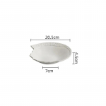 Kivimustriga puuduvate servadega kauss keraamiline salatikauss supikauss suupiste pasta kausid s&uuml;gavad kausid valge kunstiline kontseptsioon lauan&otilde;ud