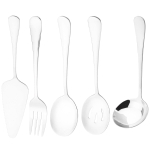 5 tk roostevabast terasest s&ouml;&ouml;gin&otilde;ude komplekt supilusikas kurn lusikas teenus lusikas salat kahvel kook Spaatel lauan&otilde;ude komplekt k&ouml;&ouml;gi k&uuml;psetustarvikud