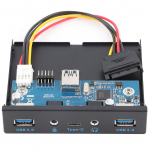 5Gbps edastuskiirus 3,5-tolline USB 3.1 disketiseade esipaneel