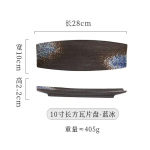 Jaapani k&ouml;&ouml;k Sushi taldrik Kaubanduslikud keraamilised lauan&otilde;ud Sashimi taldrik BBQ dim sum koogiplaat Loominguline riba