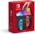 Nintendo Switch EL Neoonneoonpunane (orgaaniline mudel) Joy-Con (L) Sinine/(R)