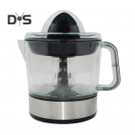 Elektriline tsitrusviljamahlapress toidukvaliteediga BPA-vaba 18000 p/min kiire, kergesti puhastatav l&auml;bipaistev automaatne apelsinimahlapress must