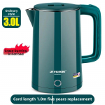 Roostevabast terasest poolsf&auml;&auml;riline 3-liitrine elektriline veekeetja koduseks kasutamiseks isoleeritud otse&uuml;lekandega veeboiler &uuml;hes t&uuml;kis tasuta Shippi Large electric kettle excellent price