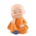 Resin Crafts Ornament Neli v&auml;ikest Buddha Munka Kujukesed Autot&ouml;&ouml;stuse Kodukaunistus