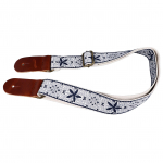 Tikitud ukulele rihm etnilises stiilis reguleeritava pikkusega nailon nahk mugav istuvus ukulele