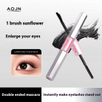 Double-headed Mascara Long and Curly, Durable, Waterproof, Sweat-proof, Thick and Not Easy to Faint 1