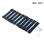 10 tk Metallist sisemine painduv raam suudluslukk rahakoti jaoks Sisemine Flex isetehtud rahakott K&auml;ekott Kott hinged &Otilde;mbluskotid Aksessuaarid 8cm