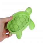 Armas kilpkonna seebikarp, t&uuml;hjendav libisemiskindel seebialus, vannitoa kodu, loominguline koomiksi hoiustamisseebialus, vannitoatarbed 1PCS roheline