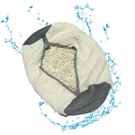 Pesujalatsite kott Puuvillane pesu kohevad kiud eemaldavad kergesti mustuse Pesukotid Deformatsioonivastased jalan&otilde;ud R&otilde;ivaste organiseerija kollane