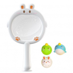 Helendav loomade vannim&auml;ngukomplekt Aukudeta Valgustuv vannim&auml;nguasi Helendav ujuv loomapall Vanni kalap&uuml;&uuml;gim&auml;ng Korvpallir&otilde;ngaga m&auml;nguasi lastele C