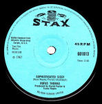 7-tolliline plaat RUFUS THOMAS - Greasy Spoon 601013 Stax 1967 UK Soul/Funk Kasutatud