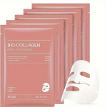 Bio Collagen Face Mask Sheet Peptiid vananemisvastane n&auml;omask nahka kirgastav pinguldav niisutav ja kortse v&auml;hendav ravi 5pcs
