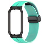 Silikoonrihm Xiaomi Smart Band 8 Active kellarihm metallist magnetpandlaga randmepael Correa jaoks Mi Band 8 Active For Mi Band 8 Active punane