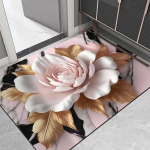 Elegantne 3D-prinditud m&auml;luvahust vannitoamatt libisemiskindla disainiga 600*900mm
