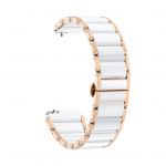 Kriimustuskindel Kerge Hingav Kiirkinnitusega Lihtne Paigaldus Universaalne Kellarihm Huawei WATCH GT 5 Pro jaoks 18mm roosa kuldne v&auml;rv