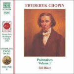 CD CHOPIN - Poloneesid 1 8554534 Naxos 1999 Euroopa Klassikaline Kasutatud