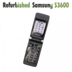 Renoveeritud Samsung S3600 mobiiltelefon &uuml;he SIM-kaardiga No charger h&otilde;be